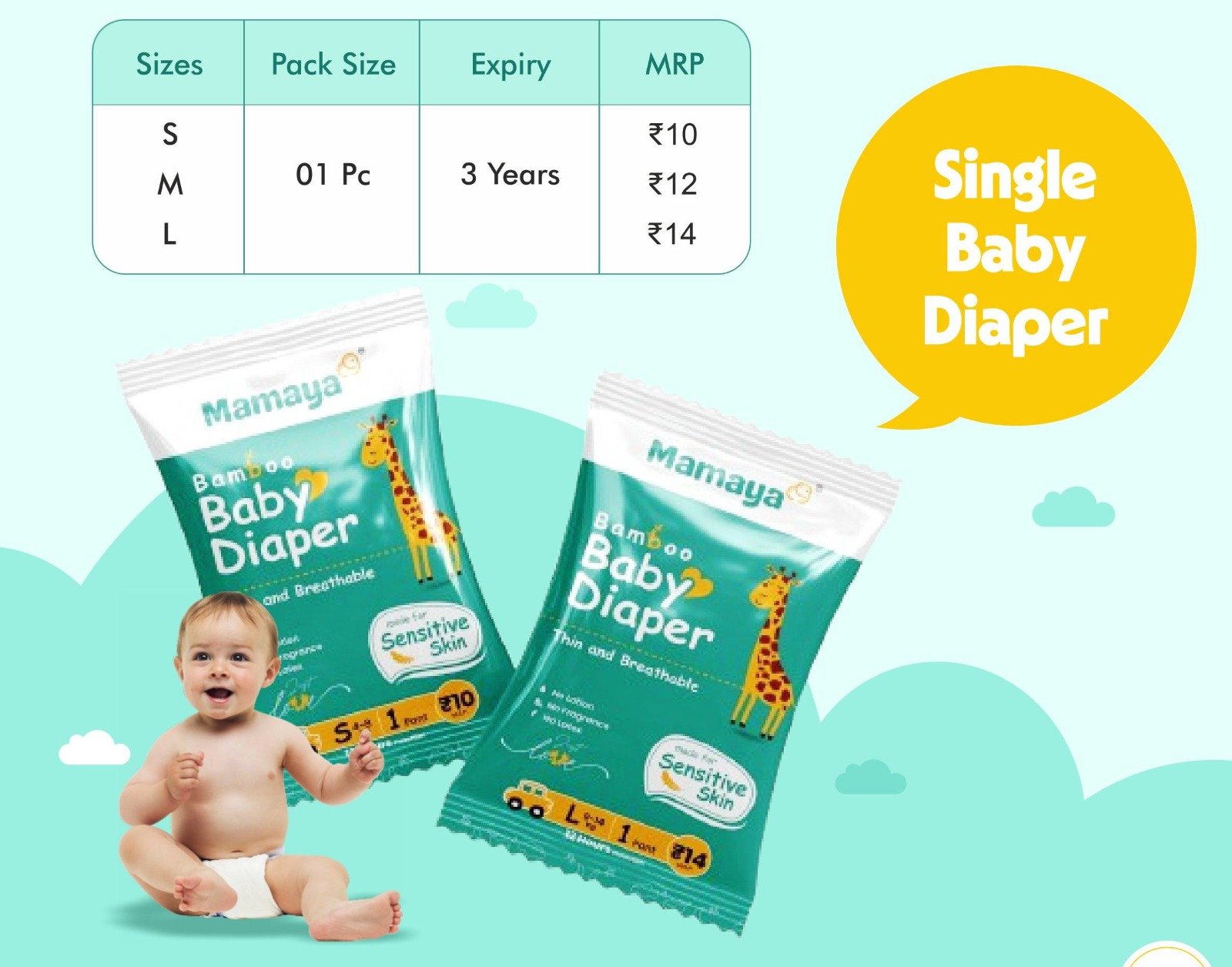 Mamaya Baby Diaper